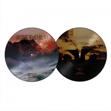 BATHORY - Twilight Of The Gods LP, Picture Disc, Ed. Ltd.