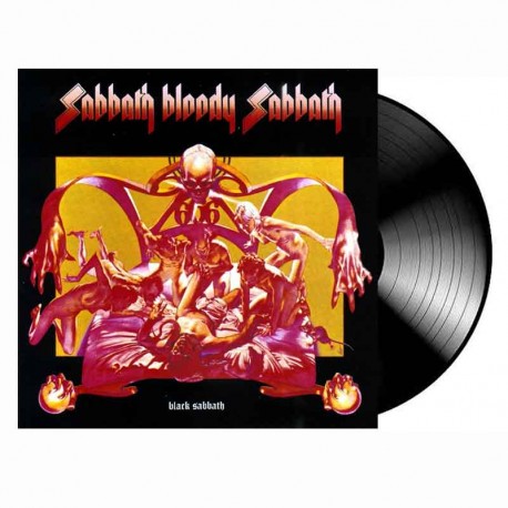 BLACK SABBATH - Sabbath Bloody Sabbath LP, Vinilo Negro