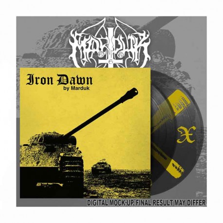 MARDUK - Iron Dawn LP, Ice Clear Black Vinyl, Ltd. Ed.