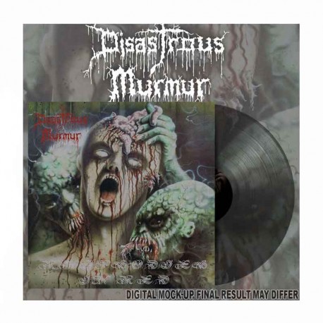 DISASTROUS MURMUR - Rhapsodies In Red LP, Clear Black Ice Vinyl, Ltd. Ed.