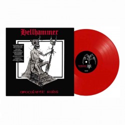 HELLHAMMER - Apocalyptic Raids LP, Vinilo Rojo