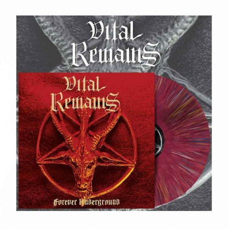 VITAL REMAINS - Forever Underground LP, Vinilo Cherry, Ed. Ltd.