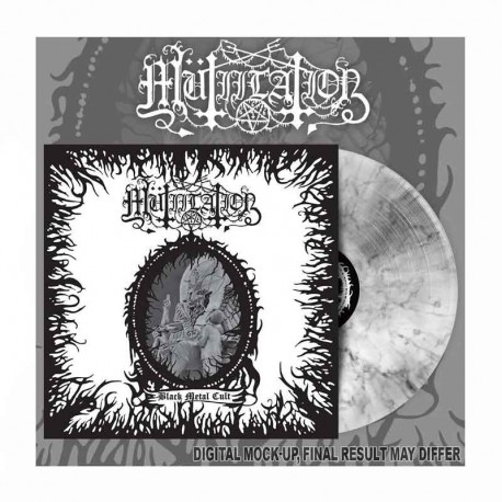 MÜTIILATION - Black Metal Cult LP, Vinilo Blanco & Negro Marble, Ed. Ltd.