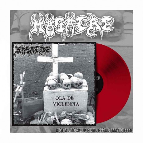 MASACRE - Ola De Violencia LP, Red Vinyl, Ltd. Ed. (+Bonus)