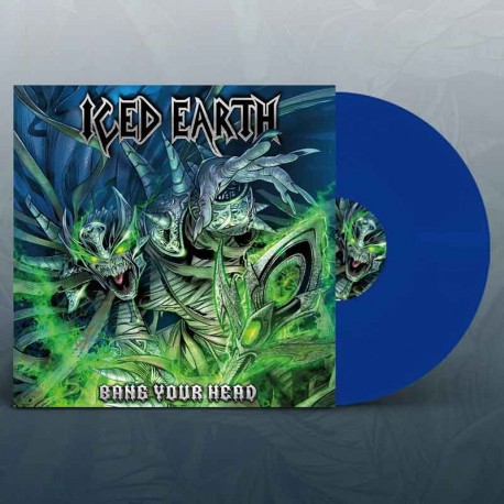 ICED EARTH - Bang Your Head 2LP, Blue Vinyl