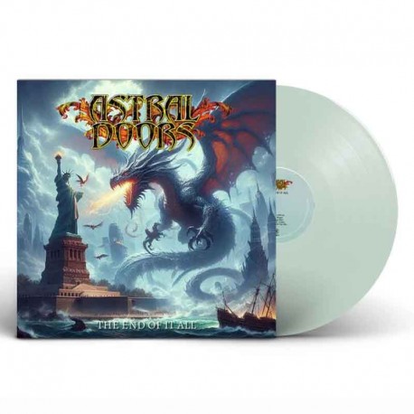 ASTRAL DOORS - The End Of It All LP, Coke Bottle Clear Vinyl, Ltd. Ed.