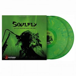 SOULFLY- Live At Dynamo Open Air 1998 2LP, Green/Yellow Marbled Vinyl, Ltd. Ed.