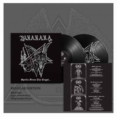 BAXAXAXA - Spells From The Crypt... 2LP, Vinilo Negro