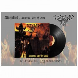 STORMLORD - Supreme Art Of War LP, Black Vinyl
