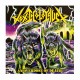 TOXIC HOLOCAUST - An Overdose Of Death... LP, Custom Quad Vinyl, Ltd. Ed.