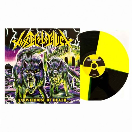TOXIC HOLOCAUST - An Overdose Of Death... LP, Custom Quad Vinyl, Ltd. Ed.