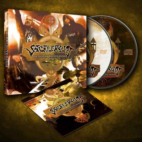 SACRIVERSUM - The Light Of The Live Storm - Live In Lodz 2022 CD/DVD, Ltd. Ed. Digipak