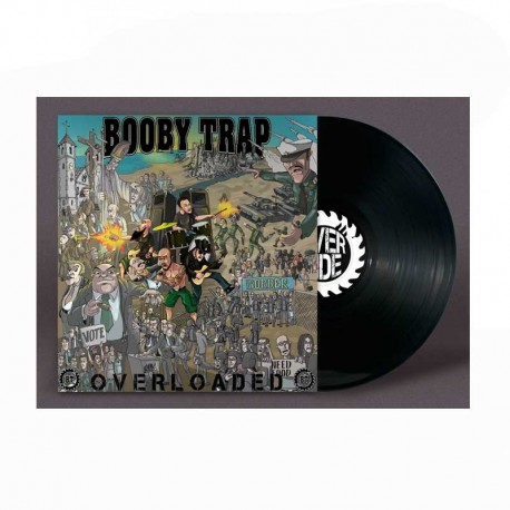 BOOBY TRAP - Overloaded LP Vinilo Negro Ed. Ltd.