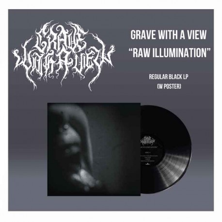 GRAVE WITH A VIEW - Raw Illumination LP, Black Vinyl