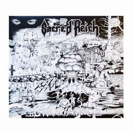 SACRED REICH - Ignorance CD, Digipak