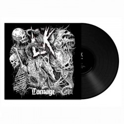 LIK - Carnage LP, Black Vinyl , Ltd. Ed.