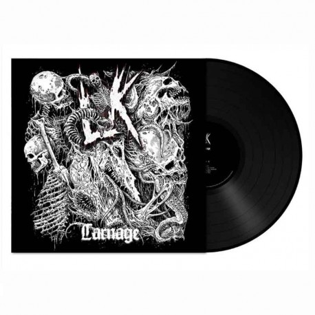 LIK - Carnage LP, Black Vinyl , Ltd. Ed.