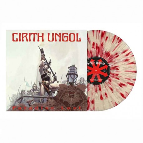 CIRITH UNGOL - Paradise Lost LP, Vinilo Clear/Red & White Splatter, Ed. Ltd. Numerada