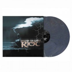 RIOT - Through The Storm 2LP, Vinilo Nightblue/Grey Marbled, Ed. Ltd. Numerada