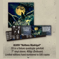 ULVER - Nattens Madrigal - Aatte Hymne Til Ulven I Manden CD, DELUXE Cuádruple Gatefold, Ed. Ltd. Numerada (PRE-ORDERS)