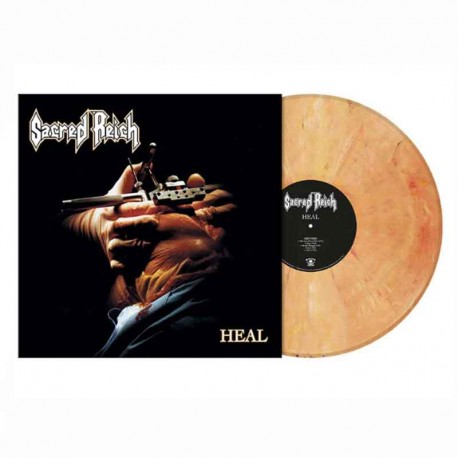 SACRED REICH - Heal LP, Vinilo Light Red-Orange Marbled, Ed. Ltd.