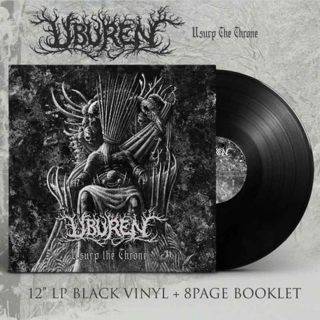 UBUREN - Usurp The Throne LP, Black Vinyl