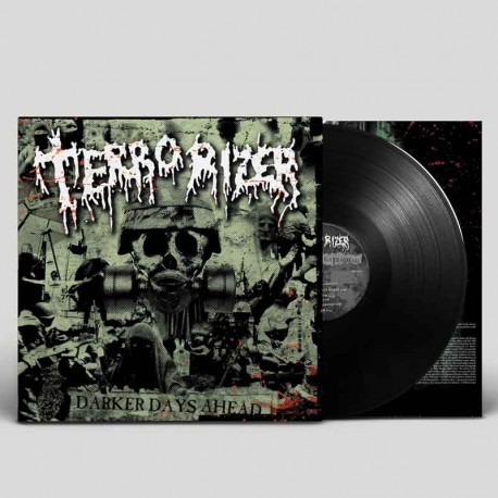 TERRORIZER - Darker Days Ahead LP, Vinilo Negro