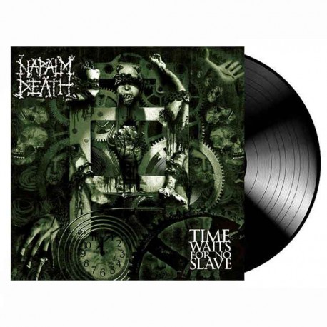 NAPALM DEATH - Time Waits For No Slave LP, Vinilo Negro