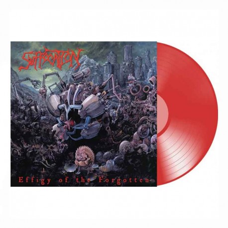 SUFFOCATION - Effigy Of The Forgotten LP, red Vinyl, Ltd. Ed.