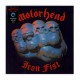 MOTÖRHEAD - Iron Fist LP, Vinilo Azul & Negro Swirl, Ed. Ltd. (40 Aniversario)