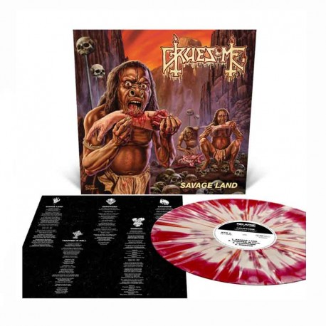 GRUESOME - Savage Land LP, Blood & Bone Vinyl, Ltd. Ed.