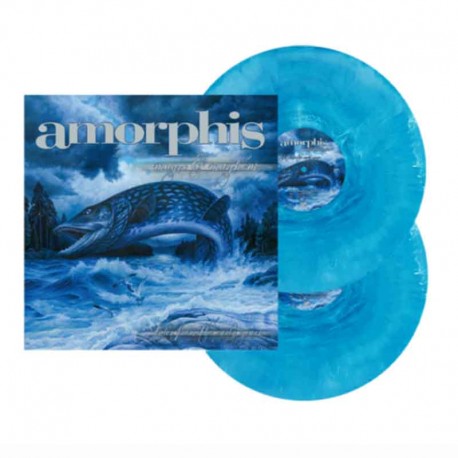 AMORPHIS - Magic & Mayhem - Tales From The Early Years 2LP, Blue/White Cloudy Splatter Vinyl, Ltd. Ed.
