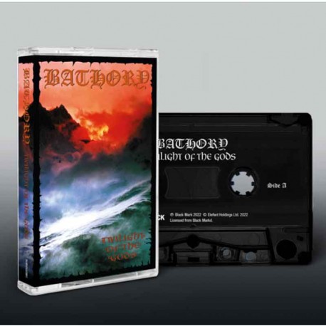 BATHORY - Twilight Of The Gods CASSETTE