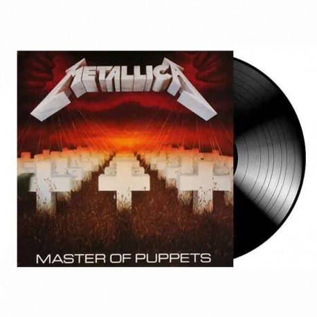 METALLICA - Master Of Puppets LP, Vinilo Negro