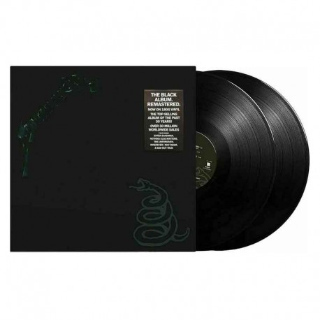 METALLICA - Metallica 2LP, Black Vinyl