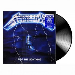 METALLICA - Ride The Lightning LP, Vinilo Negro