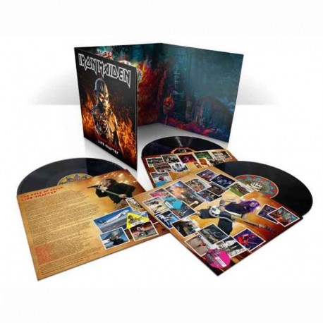 IRON MAIDEN - The Book Of Souls: Live Chapter 3LP, Black Vinyl