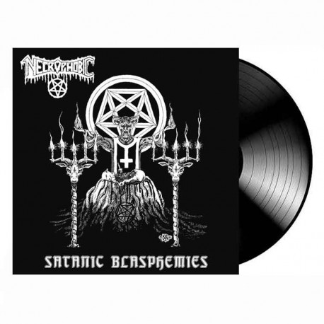 NECROPHOBIC - Satanic Blasphemies LP, Vinilo Negro, Ed. Ltd.