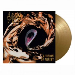 SADUS - A Vision Of Misery LP, Gold Vinyl, Ltd. Ed. Numbered