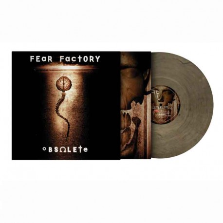 FEAR FACTORY - Obsolete LP, Clear & Black Marbled Vinyl, Ltd. Ed. Numbered
