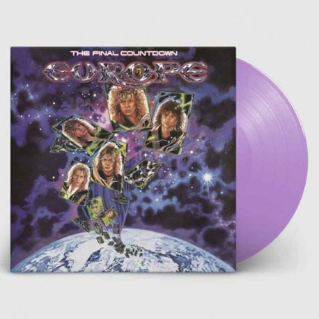 EUROPE - The Final Countdown LP, Purple Clear Vinyl, Ltd. Ed.