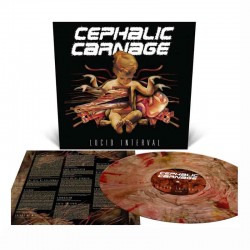CEPHALIC CARNAGE - Lucid Interval LP, Vinilo Custom Marbled, Ed. Ltd.