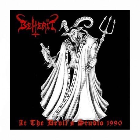 BEHERIT - At The Devil's Studio 1990 CD, Digipak