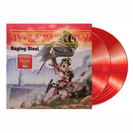 DEATHROW - Raging Steel 2LP, Red Vinyl, Ltd. Ed.
