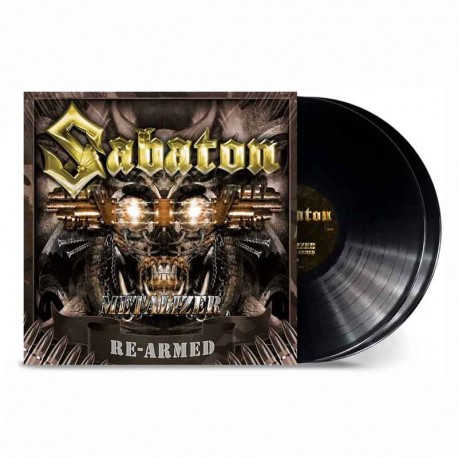 SABATON - Metalizer Re-Armed 2LP, Black Vinyl