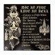 WATAIN - Die In Fire Live In Hell (Agony & Ecstasy Over Stockholm) 2LP, Vinilo Amarillo y Rojo, Ed. Ltd.