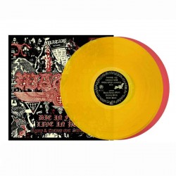 WATAIN - Die In Fire Live In Hell (Agony & Ecstasy Over Stockholm) 2LP, Vinilo Amarillo y Rojo, Ed. Ltd.