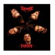 DISMEMBER - Pieces LP, Vinilo Red/Black Split