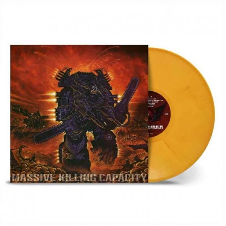 DISMEMBER - Massive Killing Capacity LP, Vinilo Yellow Orange Marbled