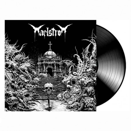 MAELSTROM - Resting In The Pantheon / Augury Of Decline LP, Vinilo Negro